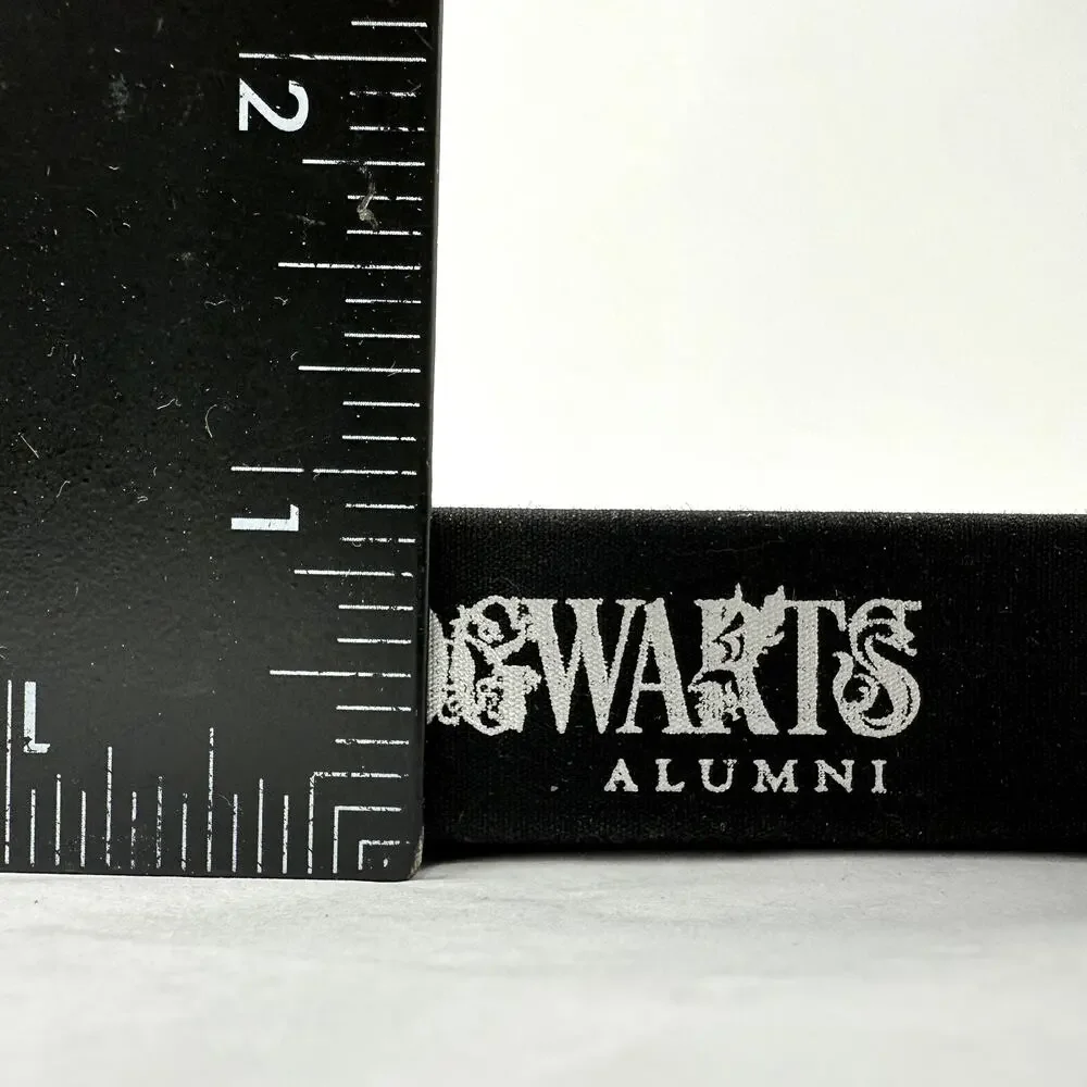 Universal Studios Harry Potter Hogwarts Alumni Journal Notebook Gray Crest